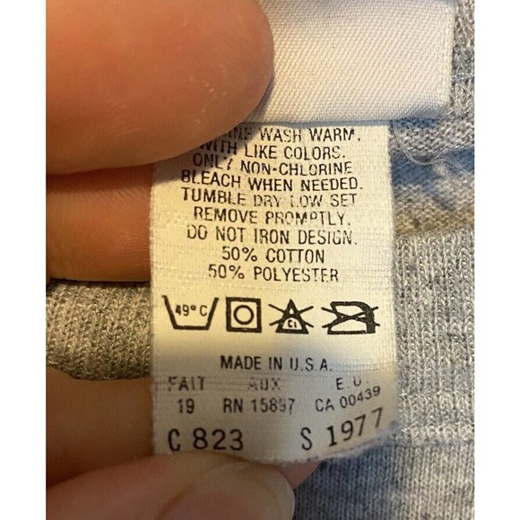 Vintage Long Gone Football Hall of Fame Graphic Print T-Shirt Size XL Gray - Picture 4 of 5